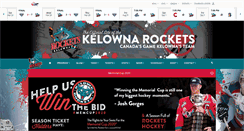 Desktop Screenshot of kelownarockets.com